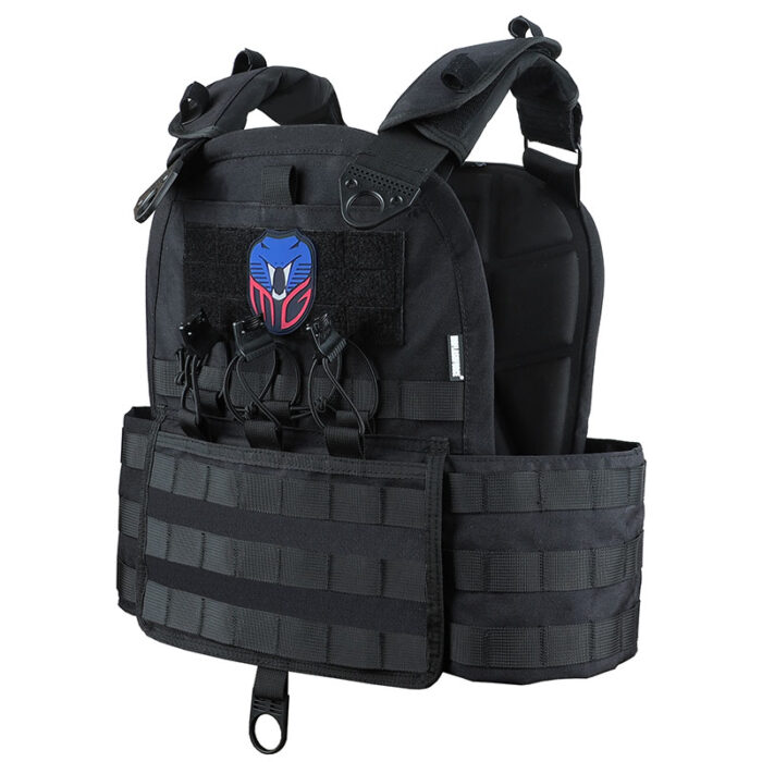 plate carrier lightweight black