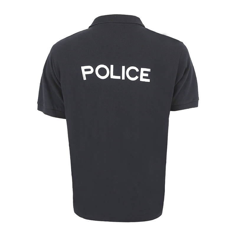embroidered police polo shirts factory