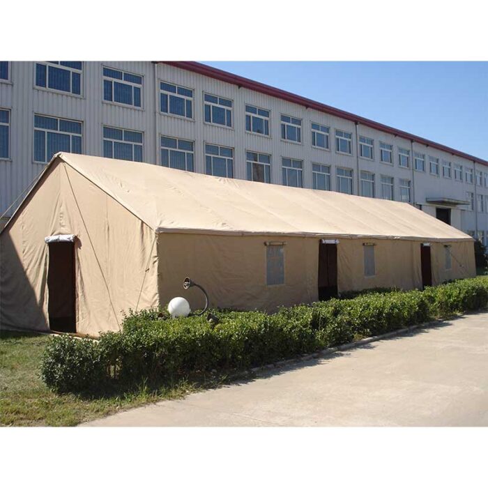 usine de tentes de secours